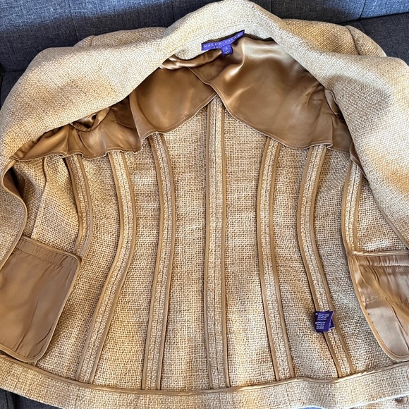 Ralph Lauren Collection Purple Label Linen blazer size 4 - Picture 10 of 10